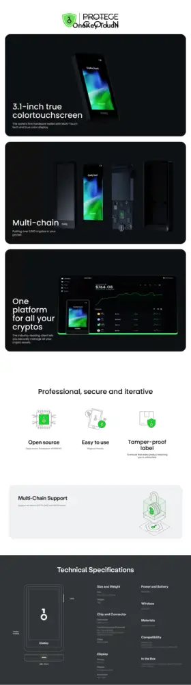 Onekey Touch Ganhe Curso Completo Hardware Wallets